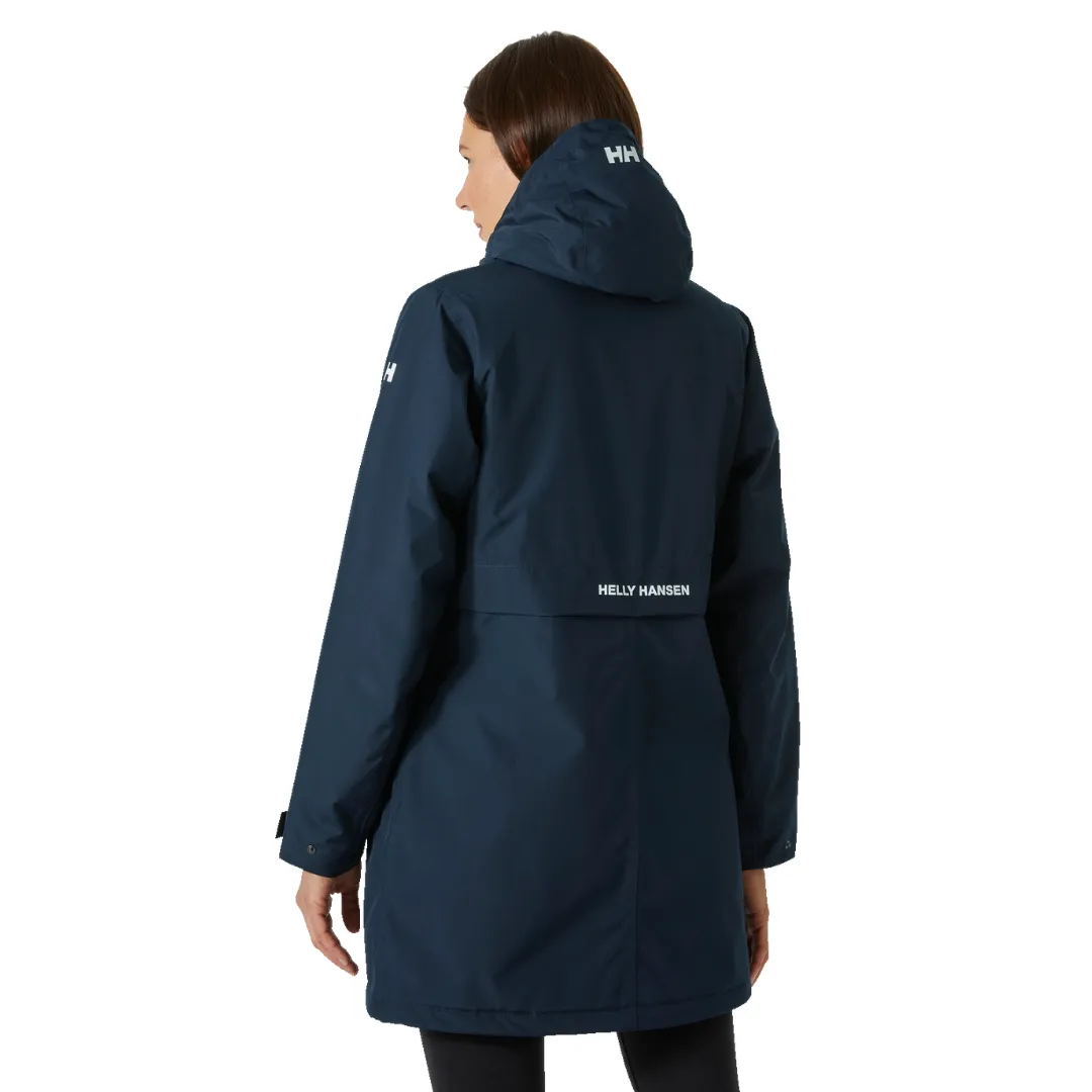 Helly Hansen Women's Lisburn Waterproof Insulated Parka (Navy)