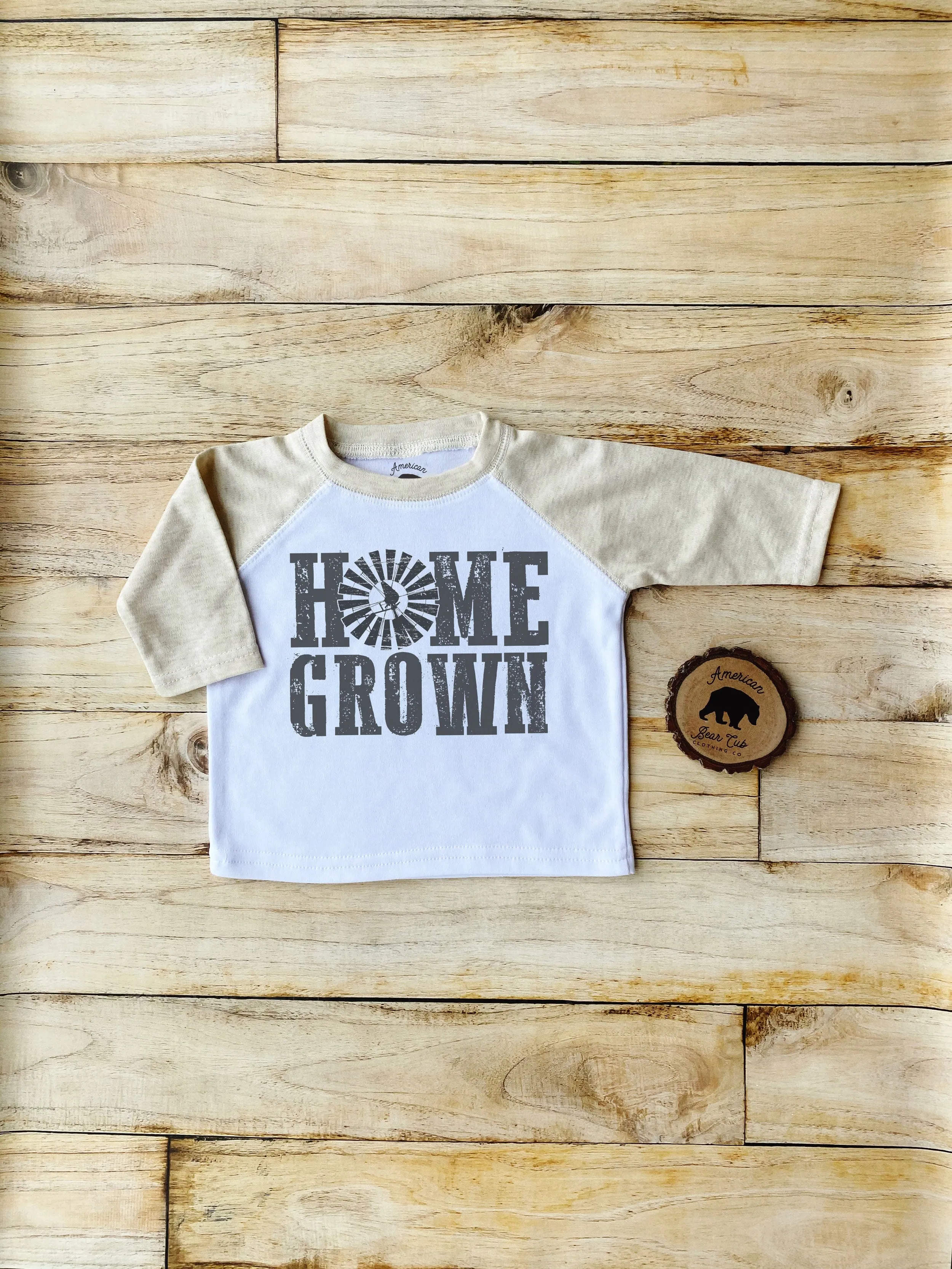 Home Grown Bodysuits, Shirts & Raglans for Baby, Toddler & Youth