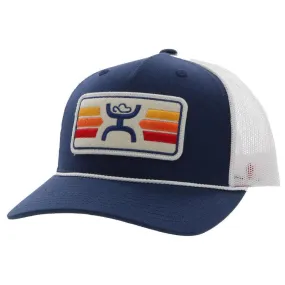 Hooey SUNSET NAVY/CREAM HAT