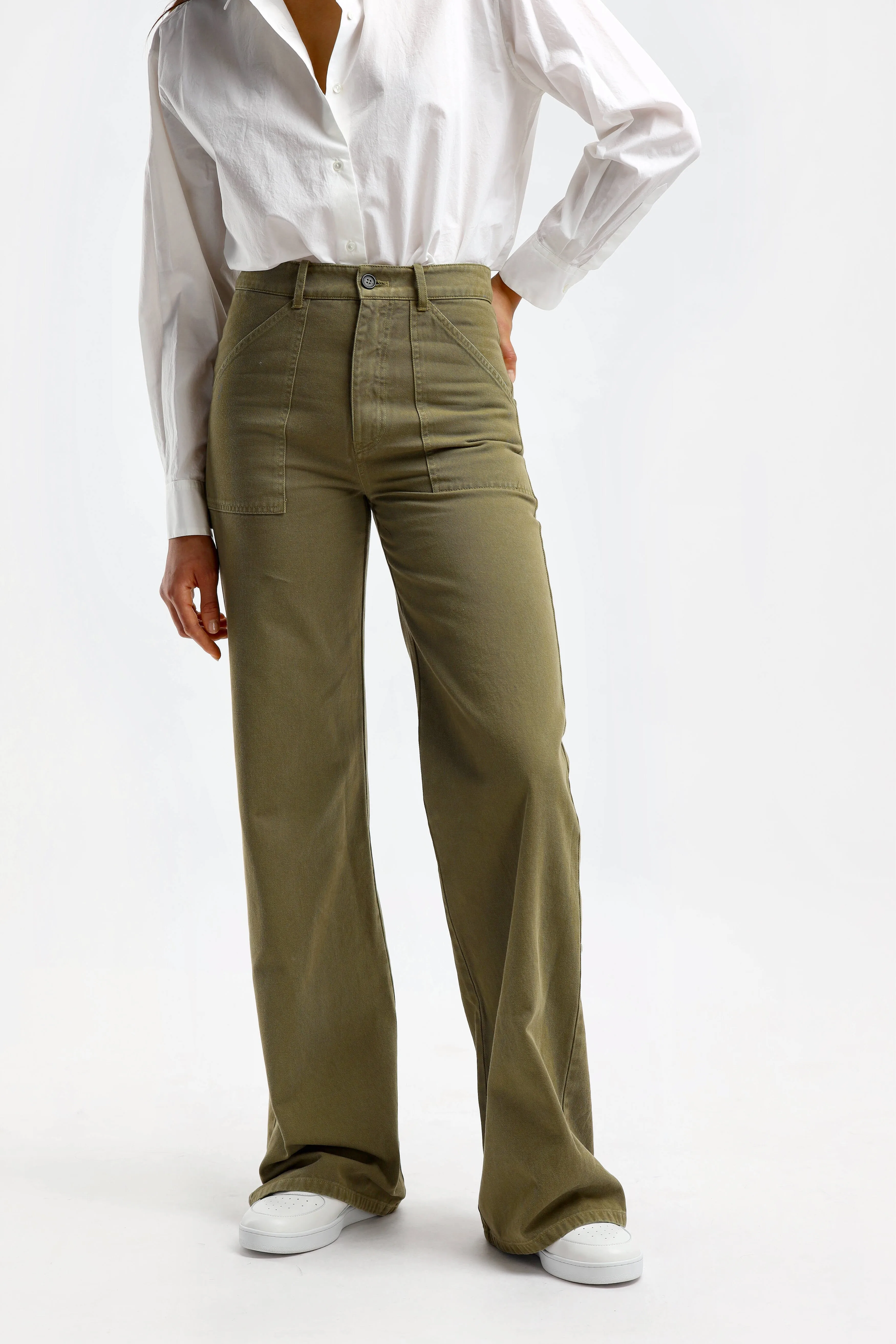 Hose Quentin in Olive