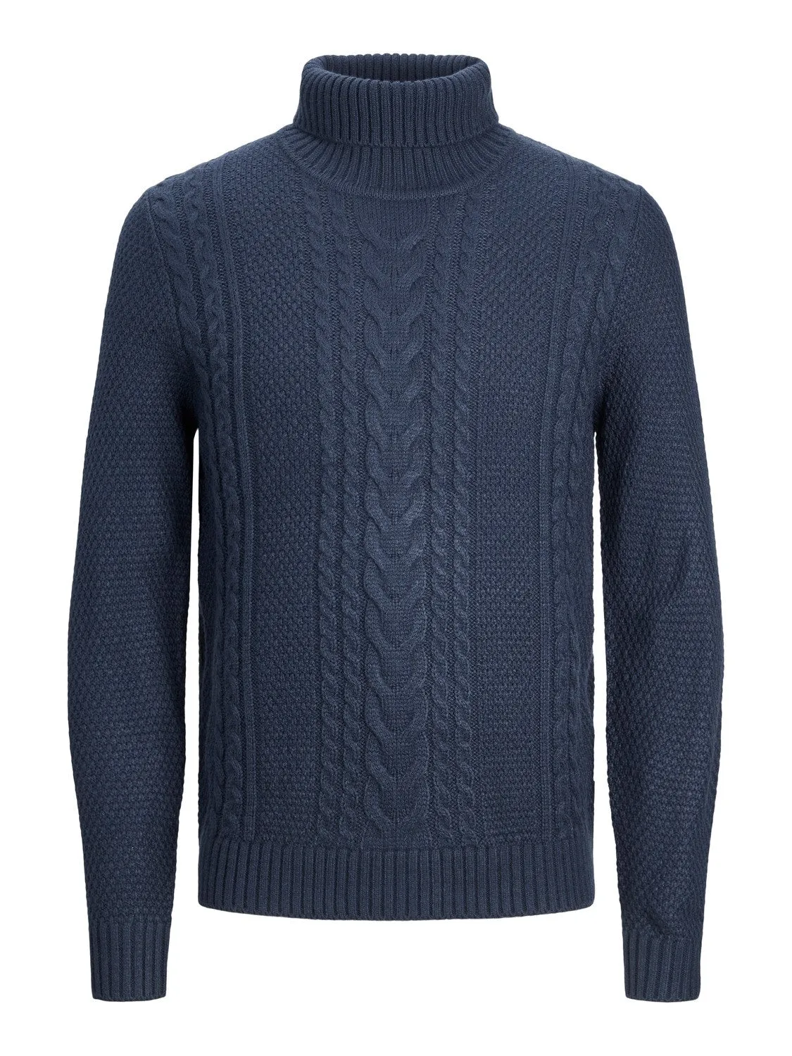 Jack & Jones Mens 'JJCRAIG' Roll Neck Knit Jumper