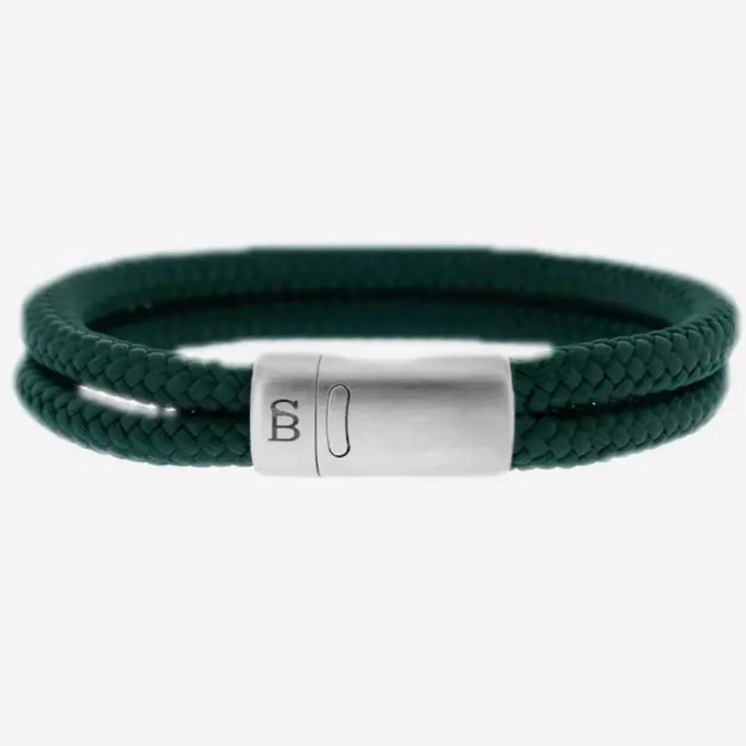 Lake Rope Bracelet Green