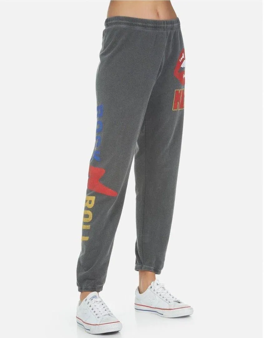 Lauren Moshi Tanzy KISS Band Sweatpants