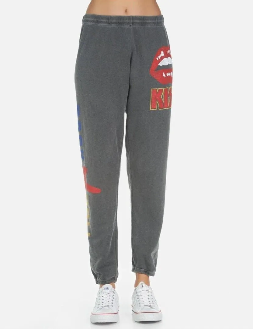 Lauren Moshi Tanzy KISS Band Sweatpants