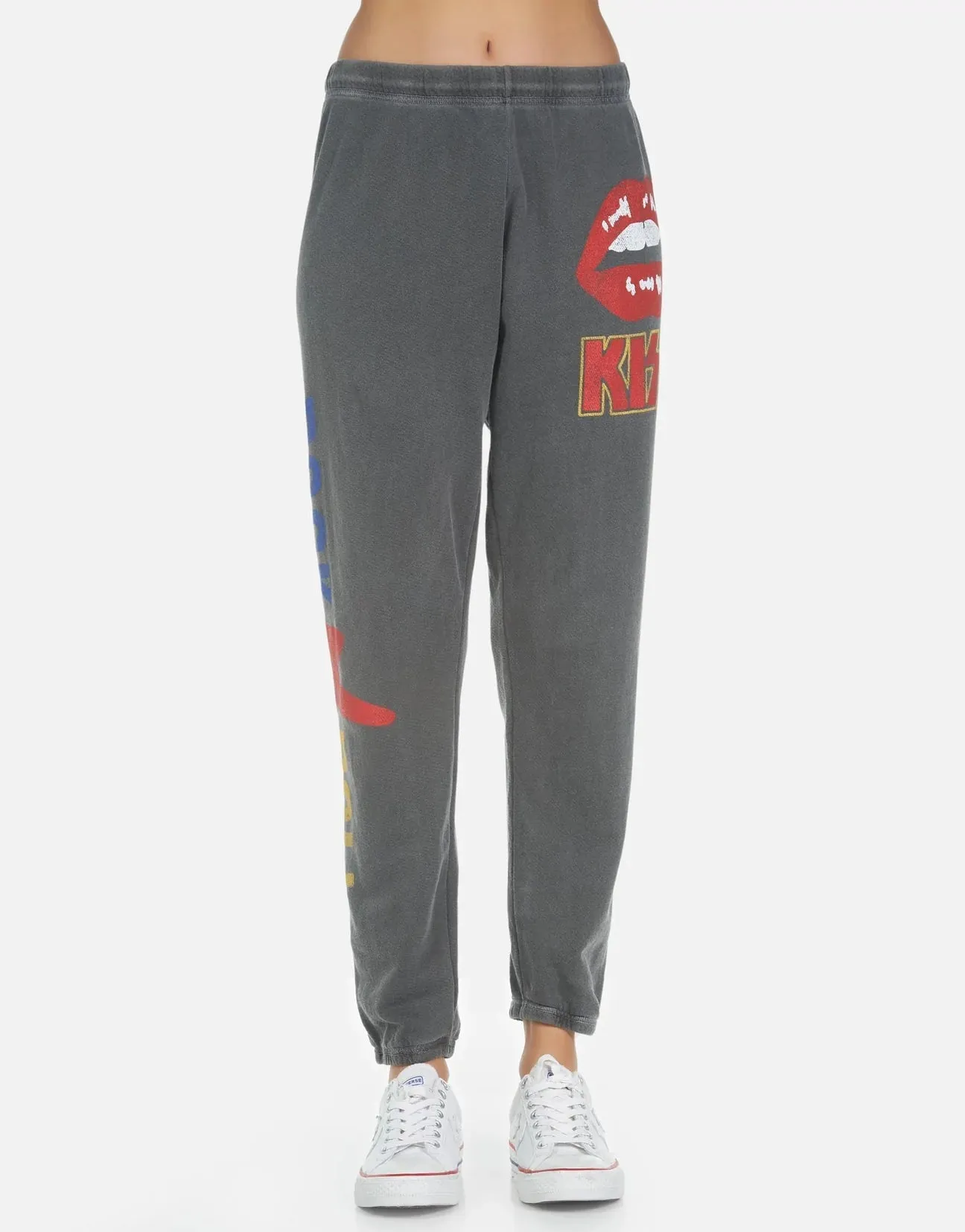 Lauren Moshi Tanzy KISS Band Sweatpants