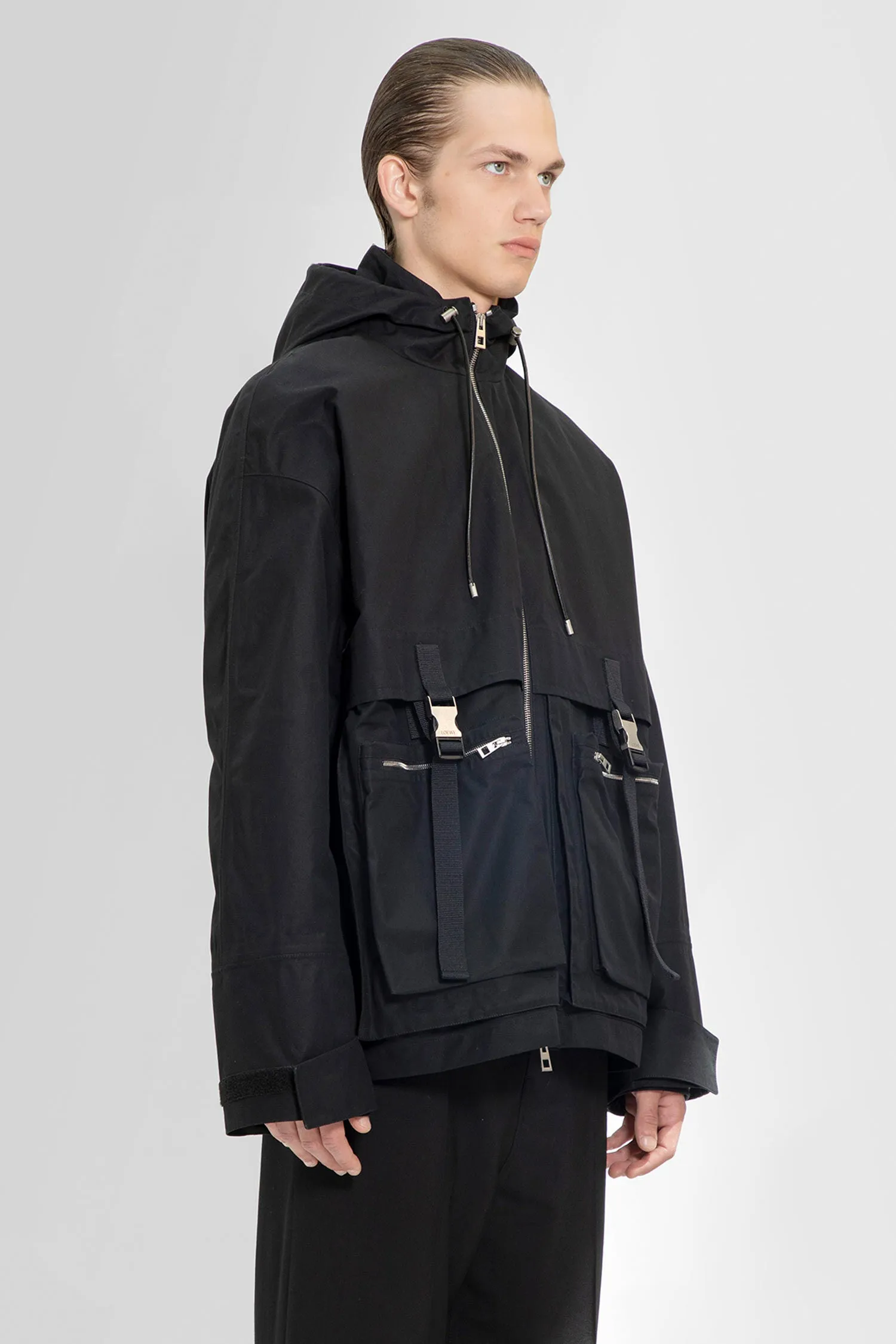 LOEWE MAN BLACK JACKETS