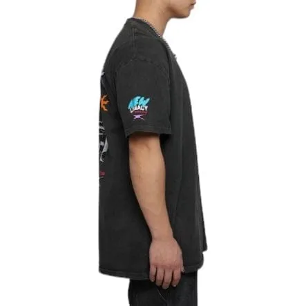 Loiter New Legacy Ultra Premium Vintage Tee (Black Wash)