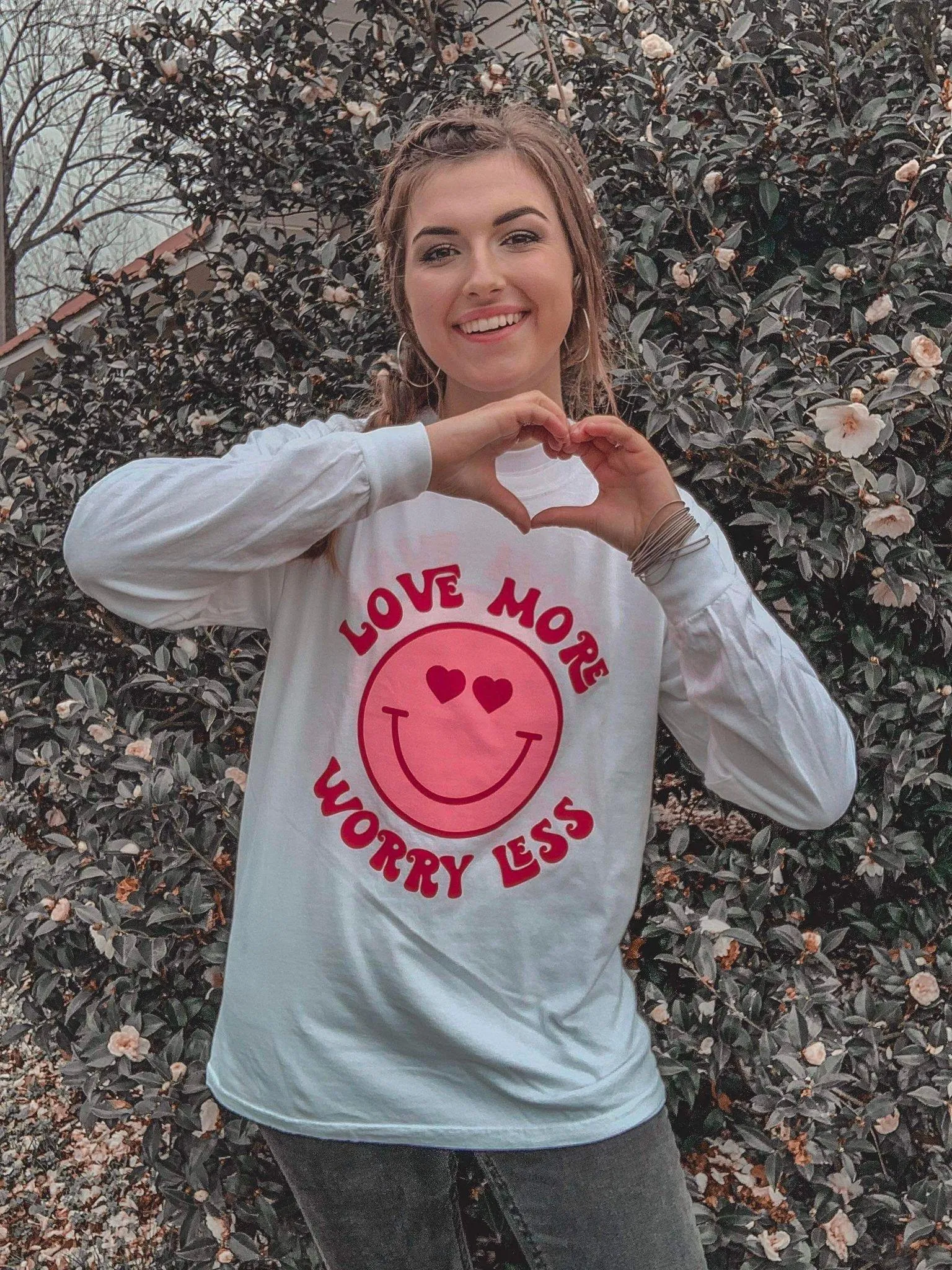 Love More Worry Less Long Sleeve