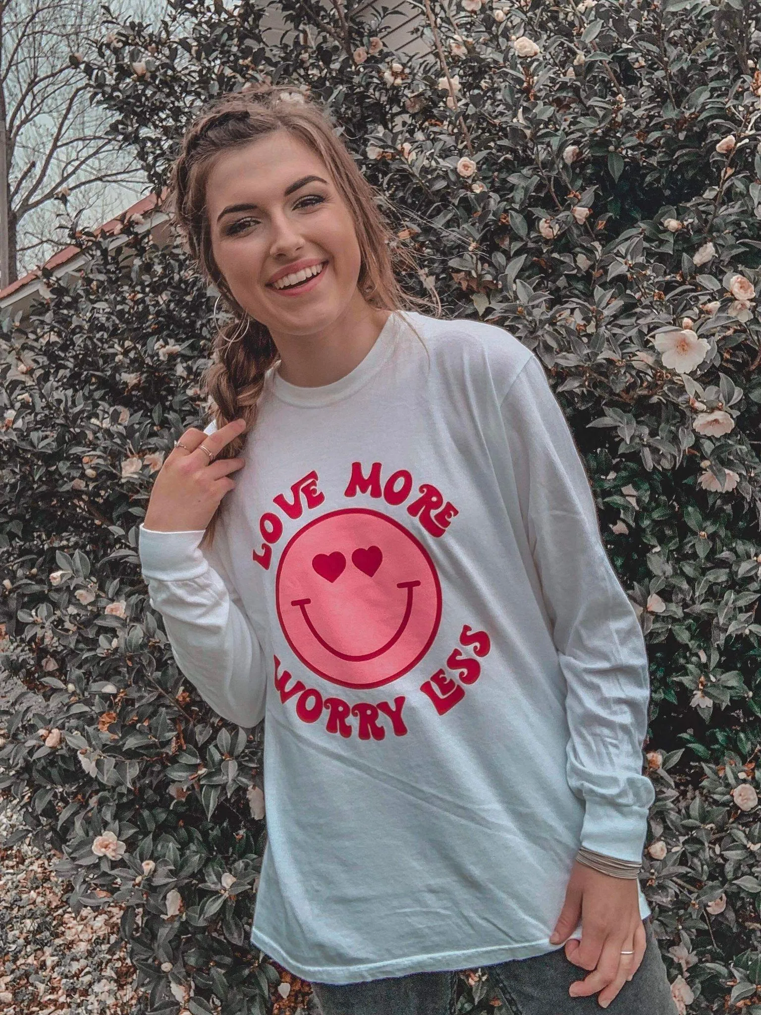 Love More Worry Less Long Sleeve