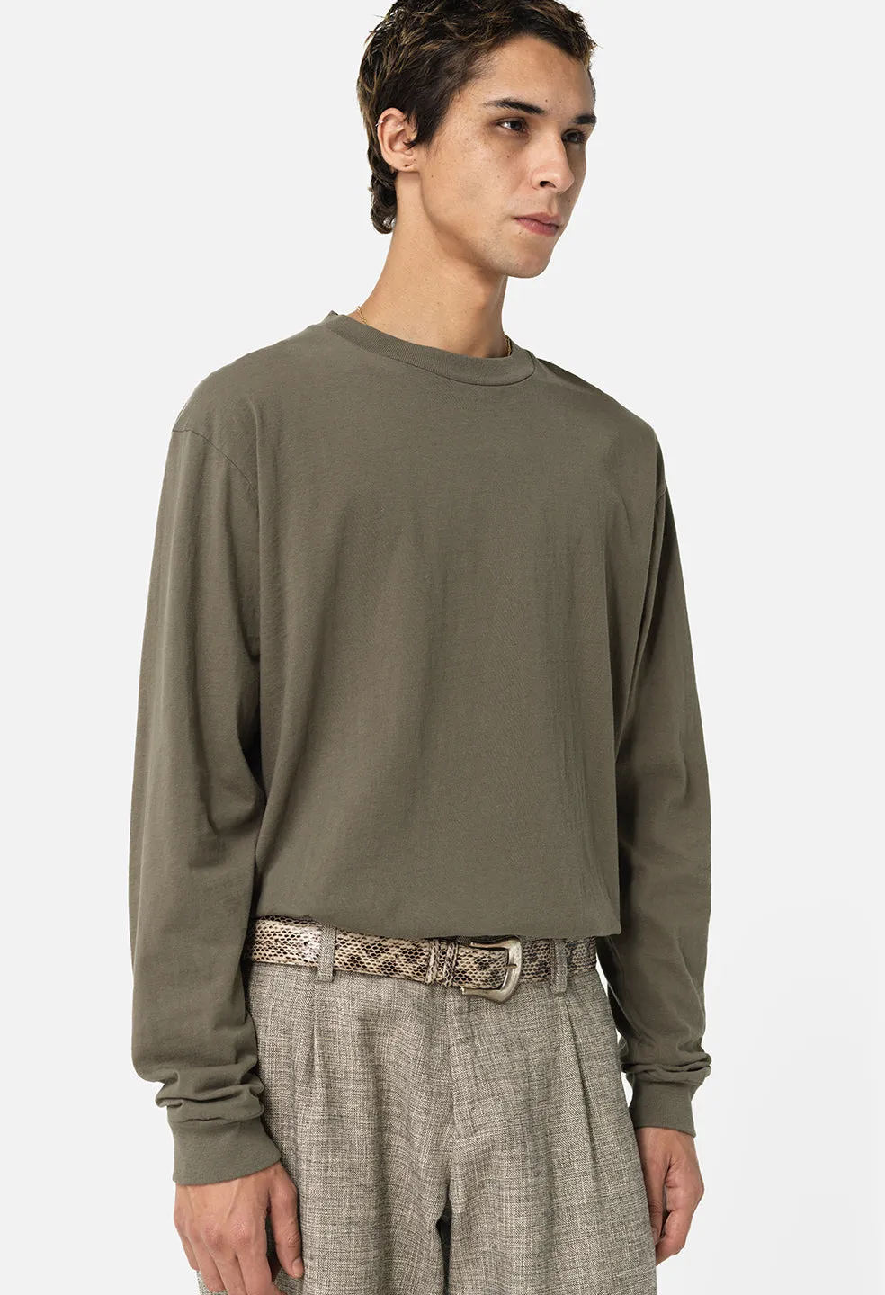 Ls University Tee / Olive