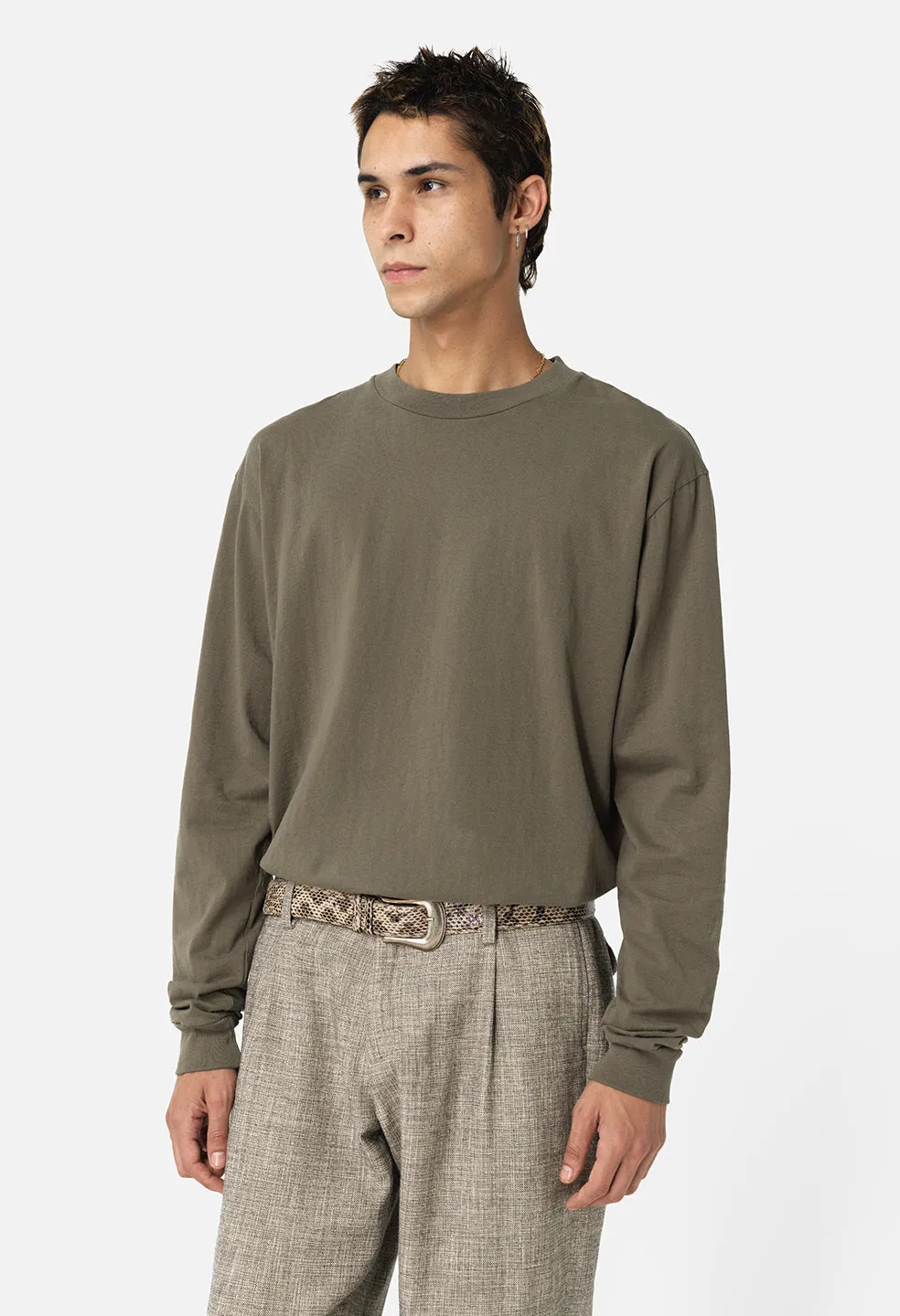 Ls University Tee / Olive