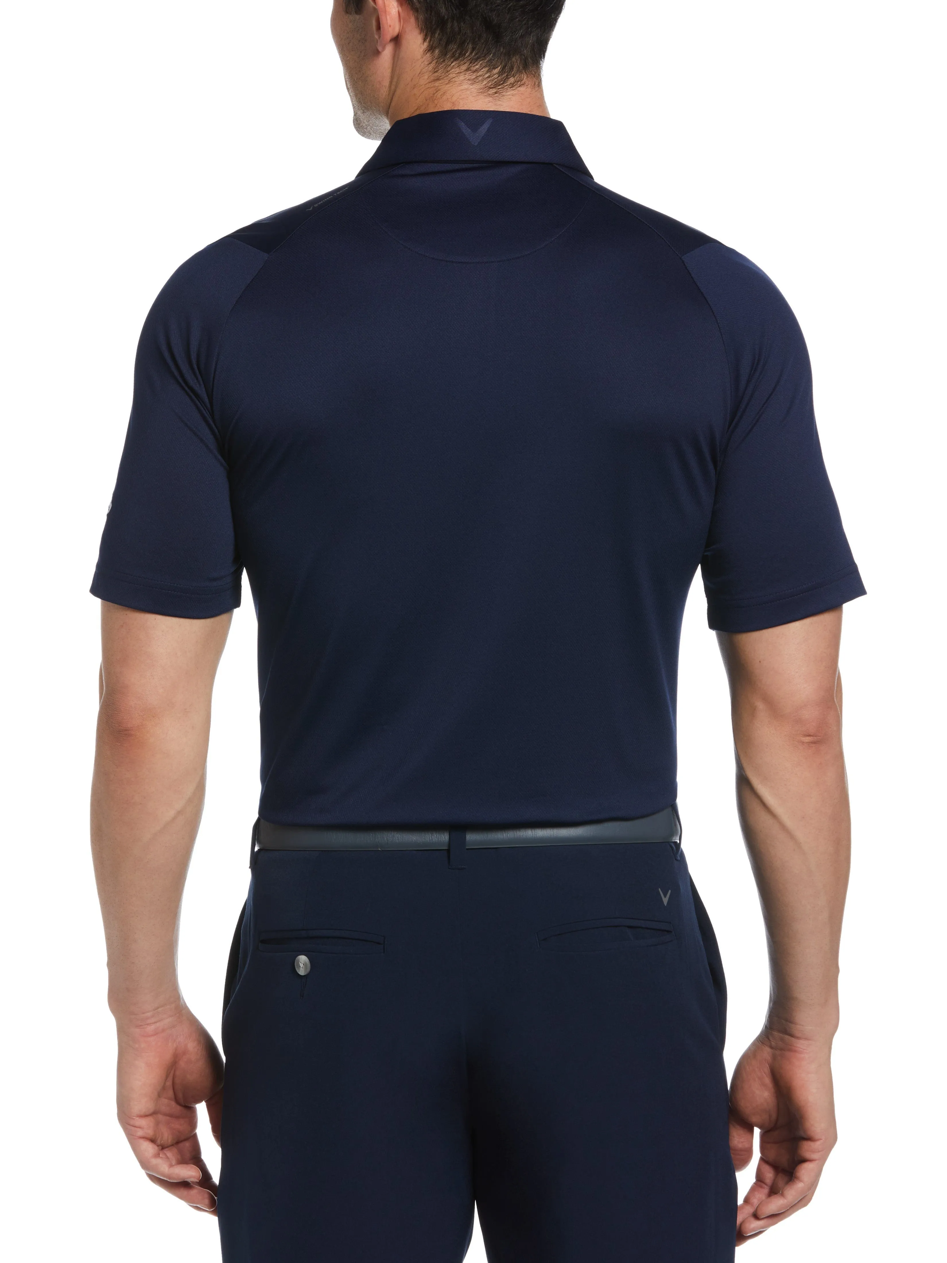 Mens Swing Tech Solid Polo