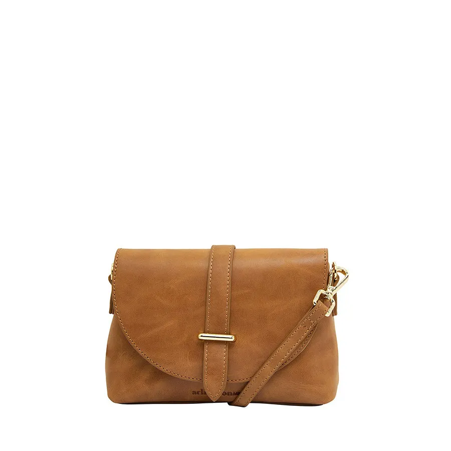 MINI AUDREY - VINTAGE TAN LEATHER