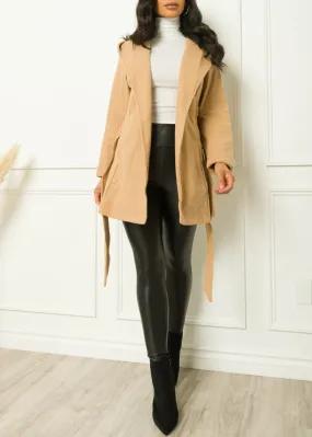 My Comfy And Classy Coat Khaki