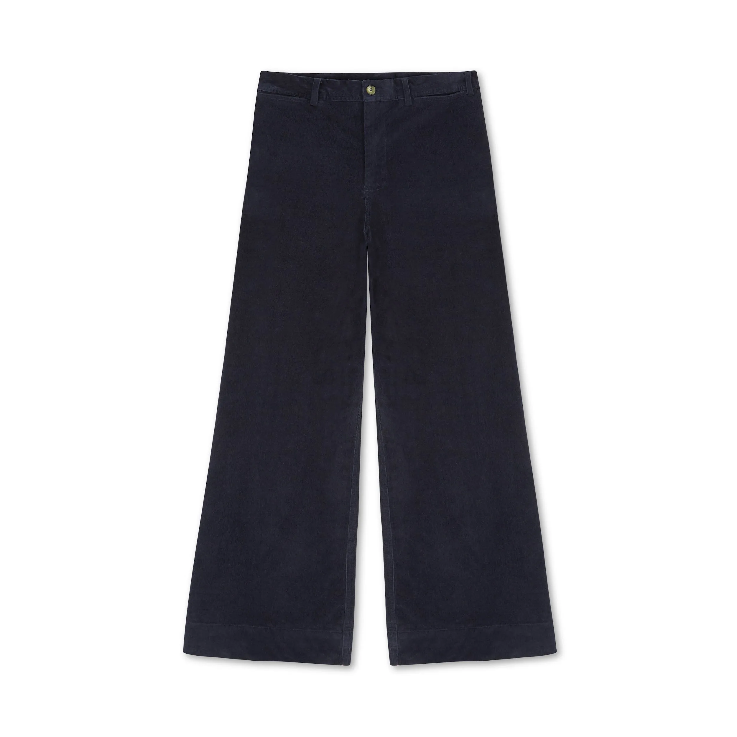 Navy Sailor stretch pincord pant