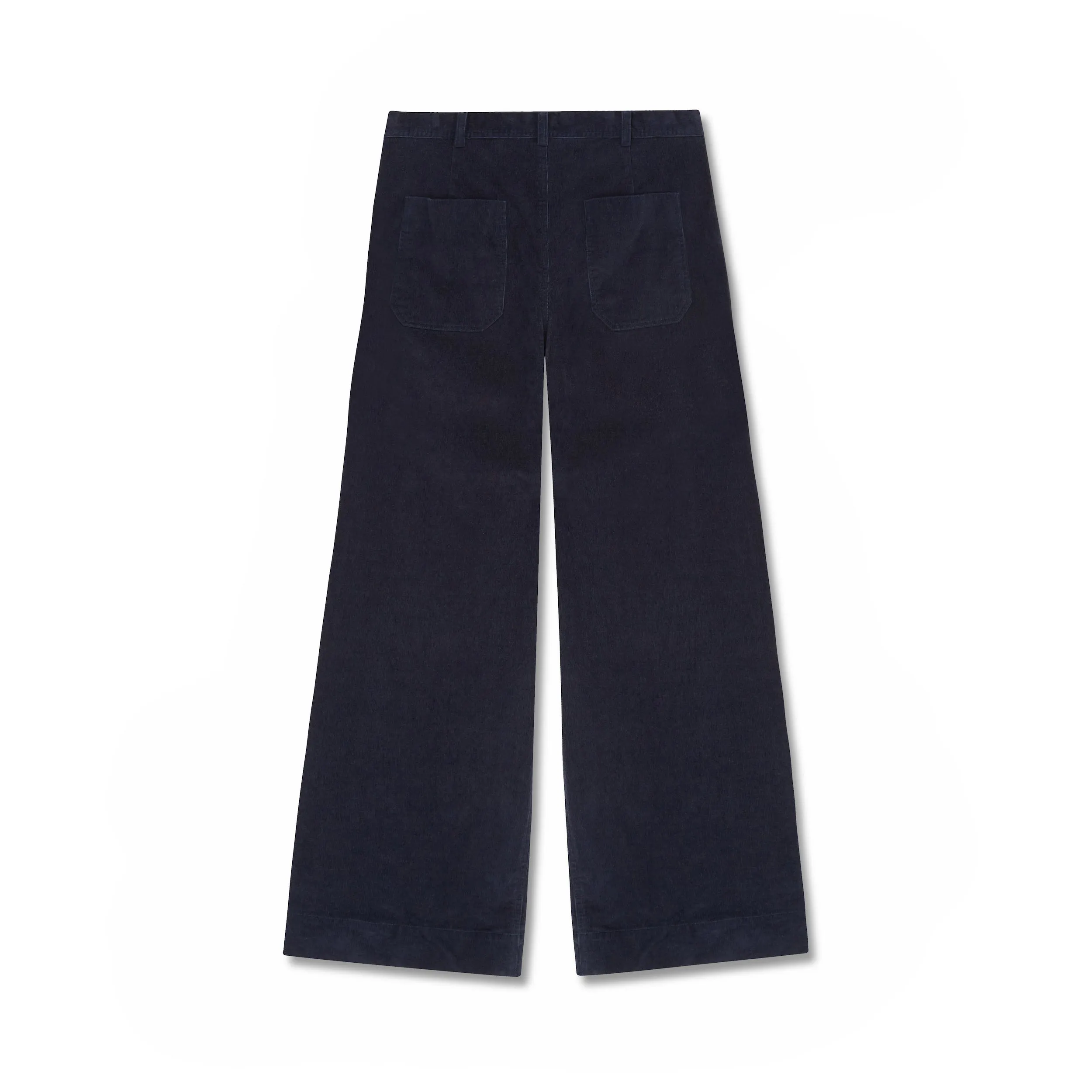 Navy Sailor stretch pincord pant