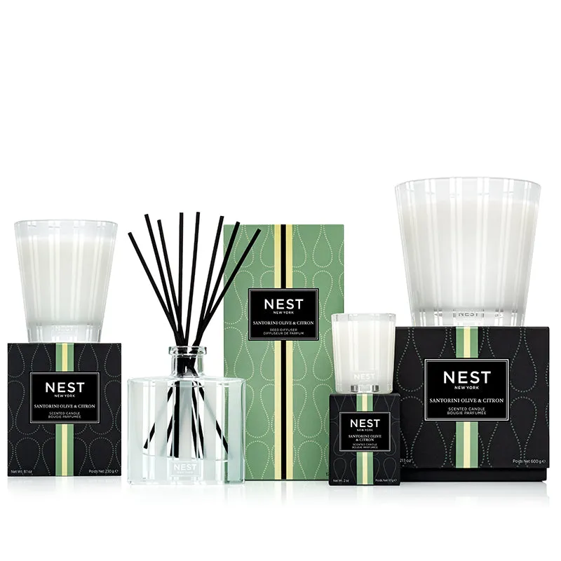 NEST FRAGRANCES | Santorini Olive & Citron Specialty 3-Wick Candle