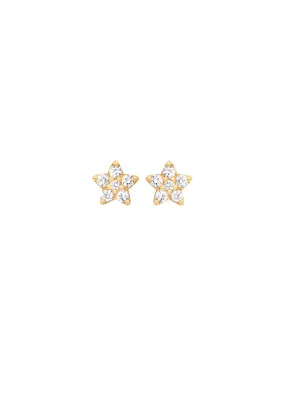 Ole Lynggaard Shooting Star Diamond Stud Earrings | Large