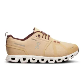 On Women's Cloud 5 Waterproof - Savannah/Ivory