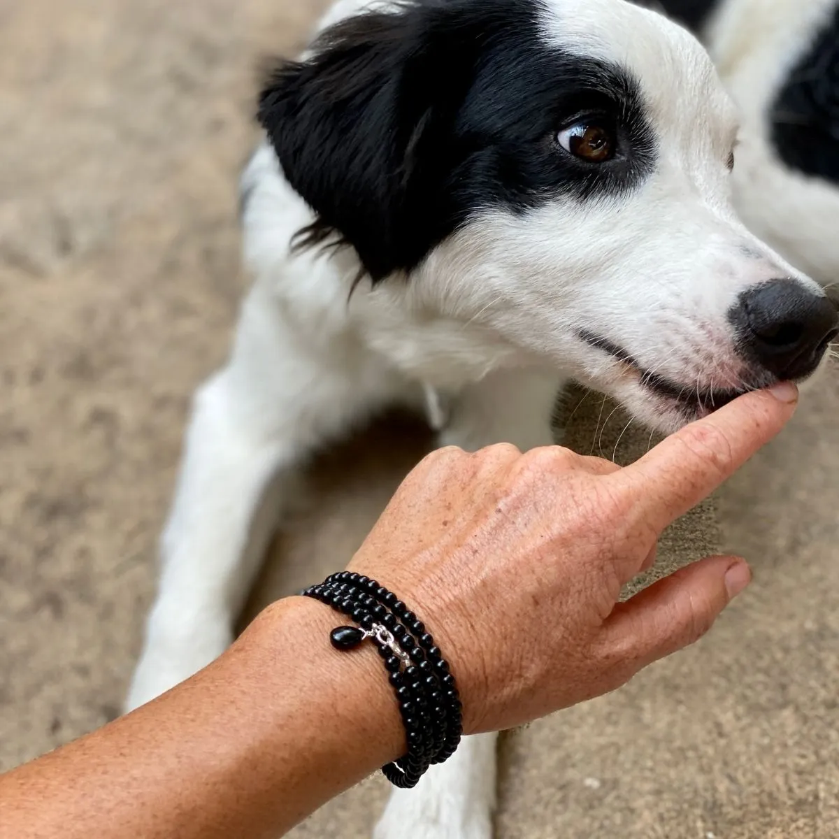 Onyx Wrap Bracelet for Discipline