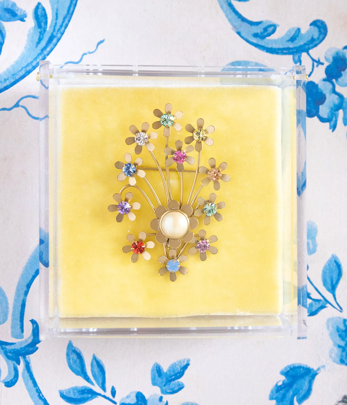 Posie Flower Brooch