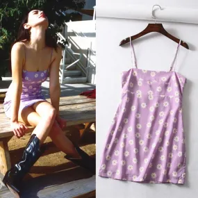 PURPLE DAISY  DRESS BY71100