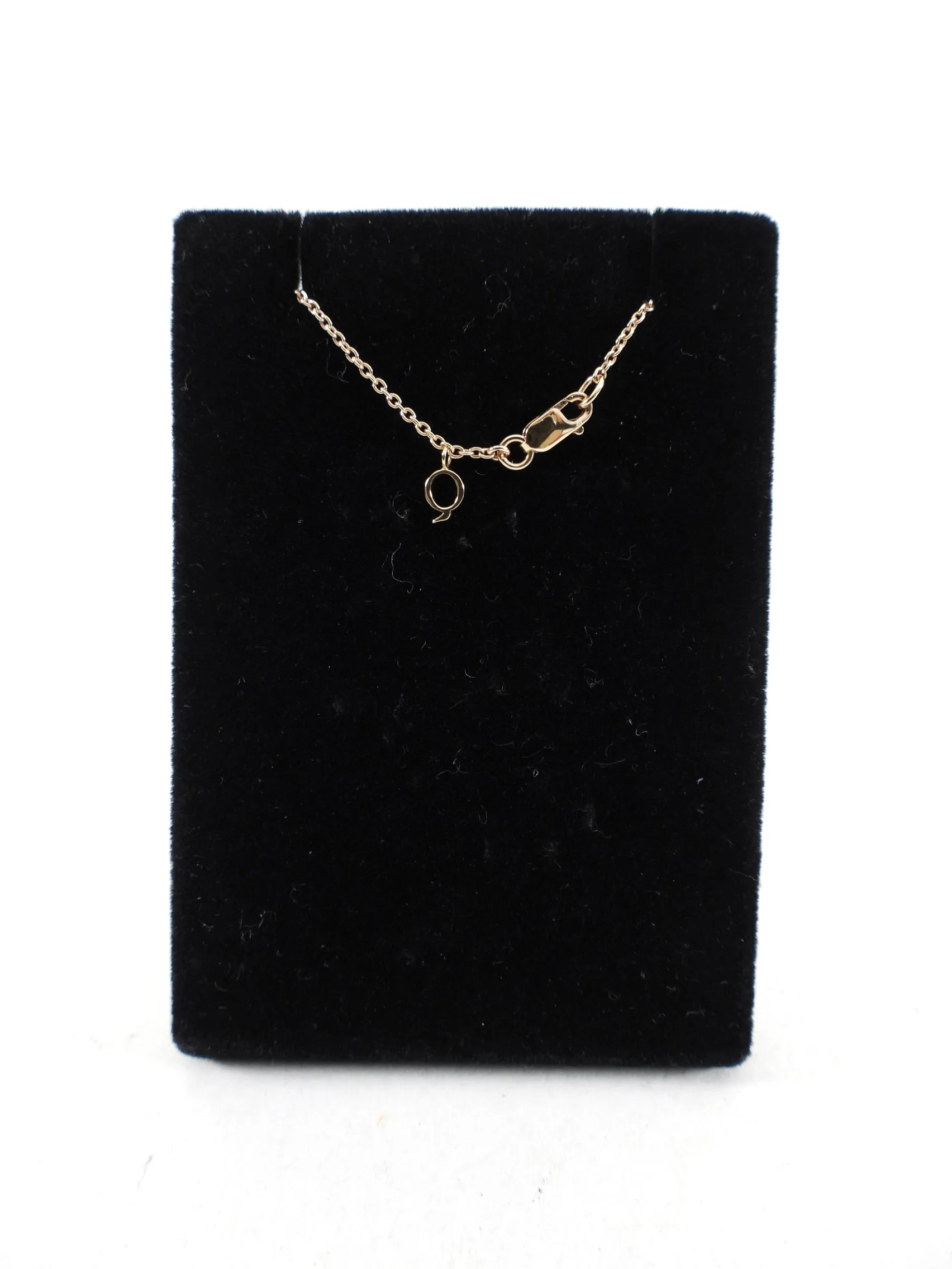 Qeelin 18k Yellow Gold White Diamond Yu Yi Necklace