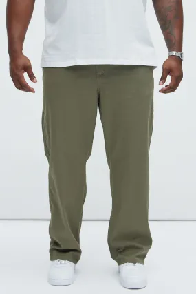 Ralphy Straight Pants - Olive