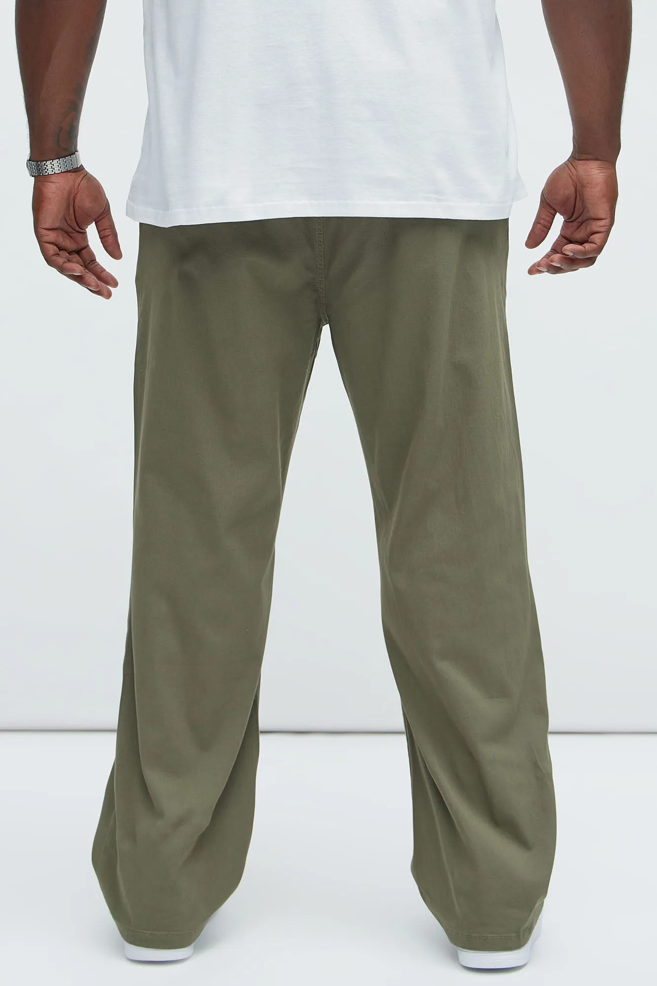 Ralphy Straight Pants - Olive