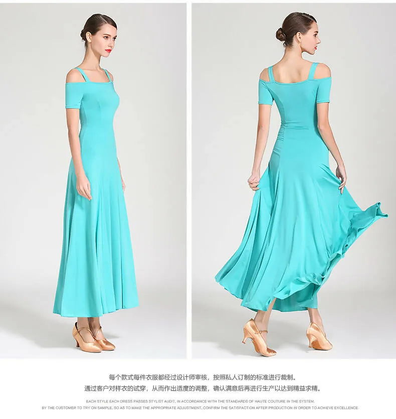 Refined Spectrum Ballroom Dress | 9003