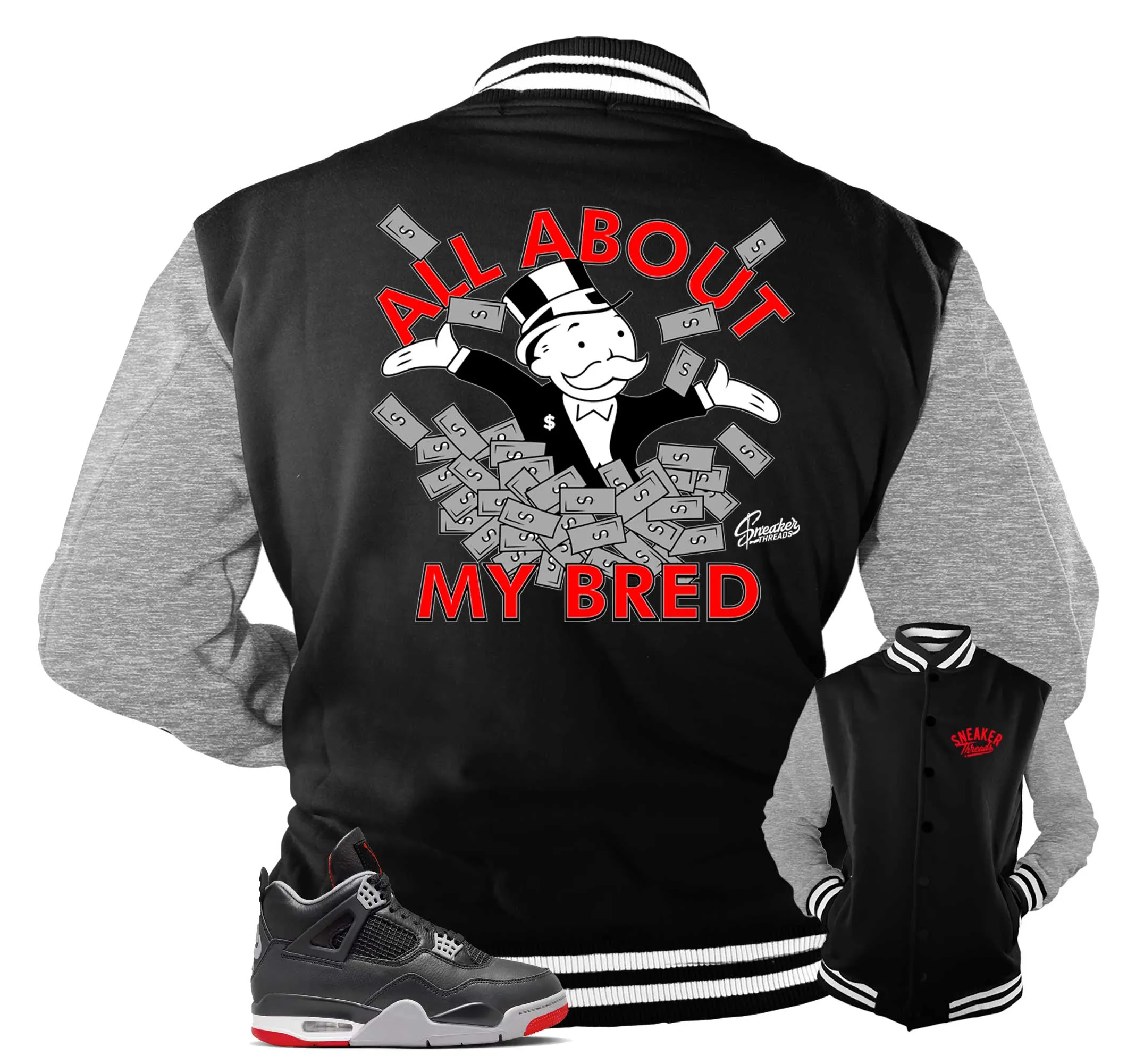 Retro 4 Bred My Bred Jacket