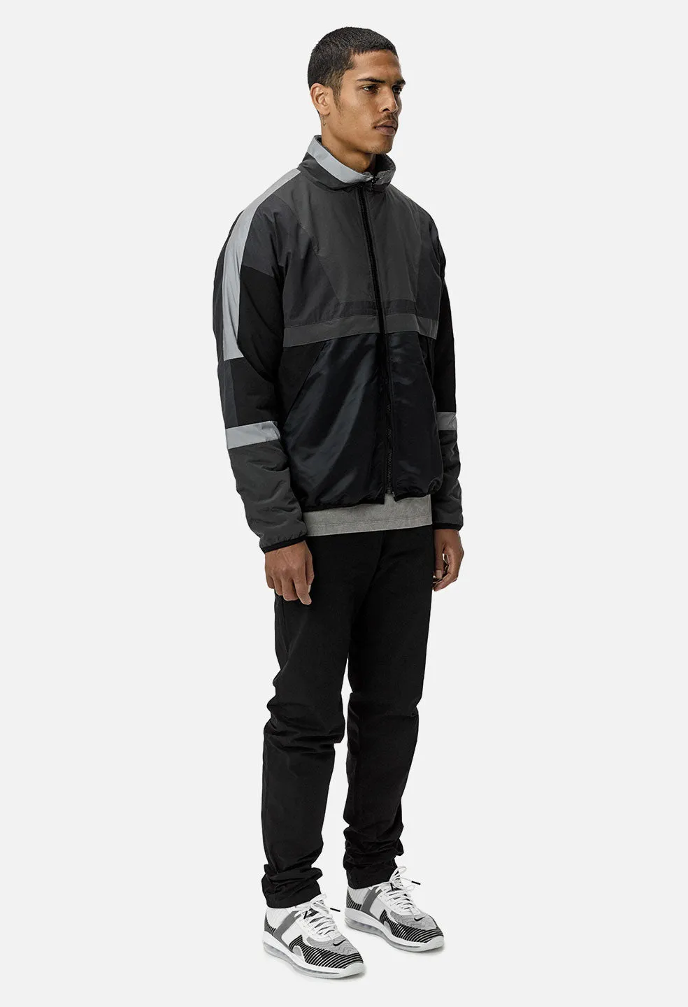 Reversible Sail Jacket / Charcoal