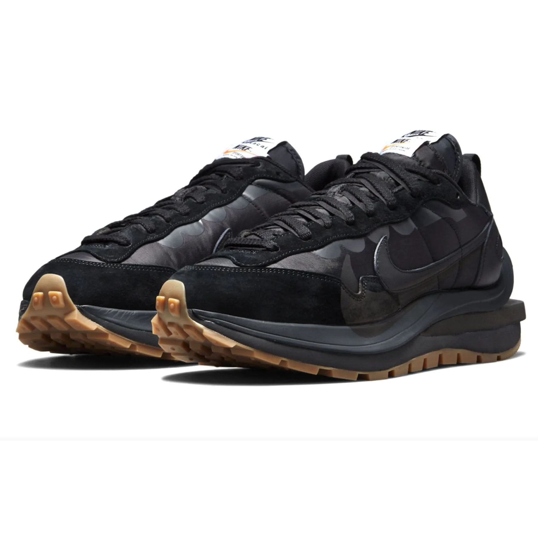 Sacai x Nike VaporWaffle 'Black Gum'