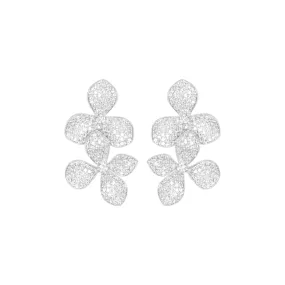 SAKURA EARRINGS SILVER