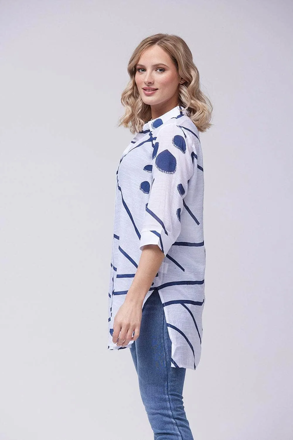 Saloos Breezy Button-Through Shirt