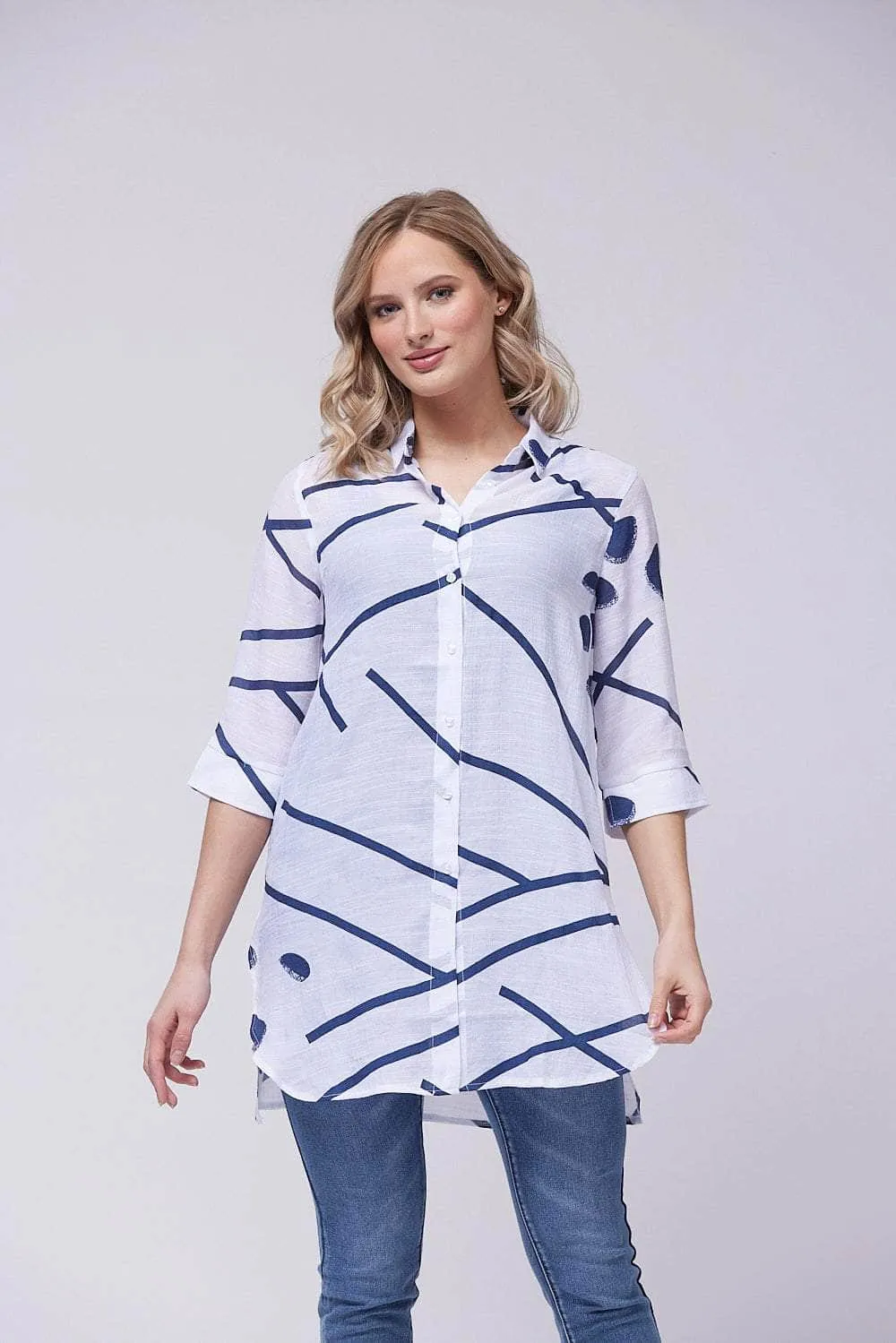 Saloos Breezy Button-Through Shirt