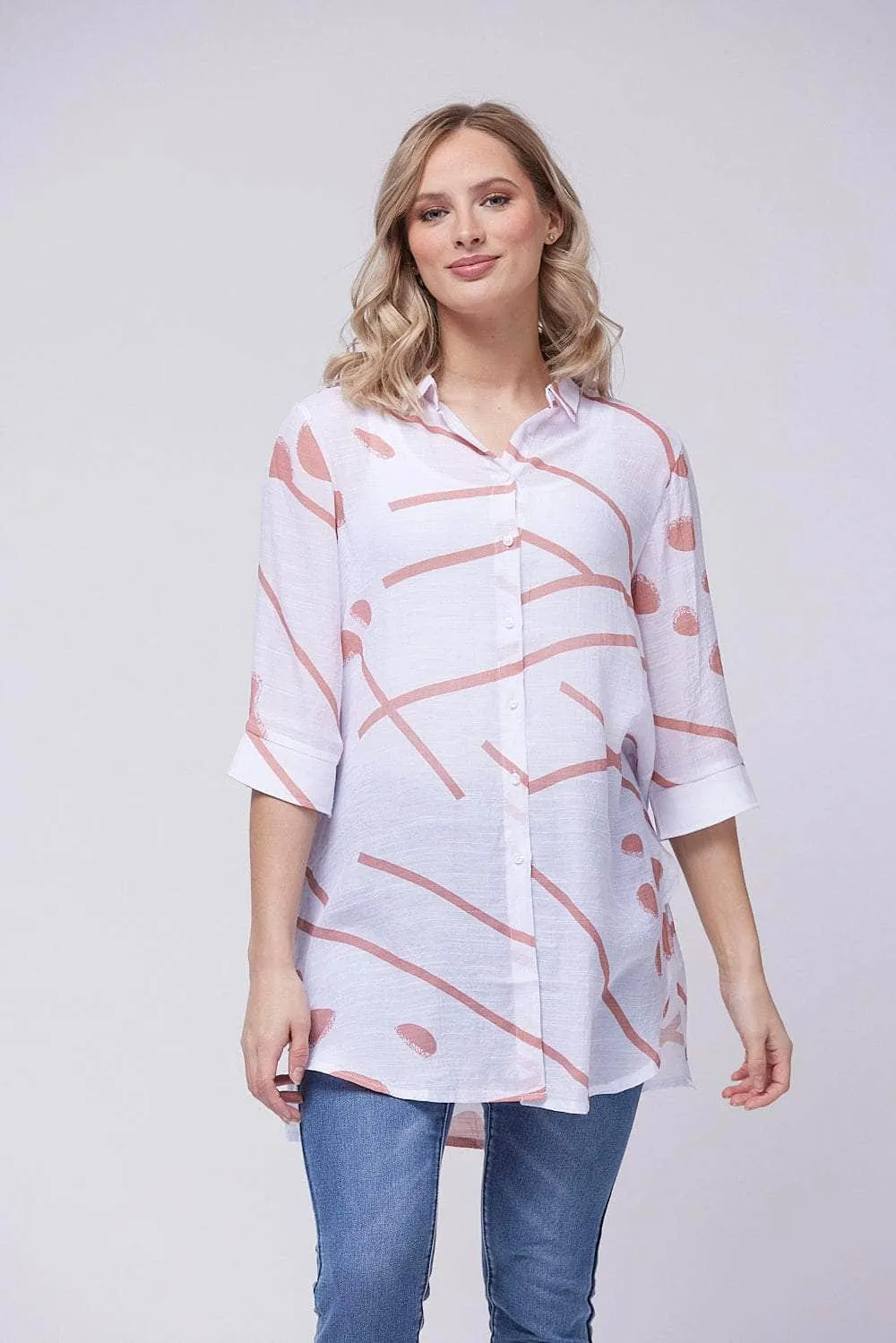 Saloos Breezy Button-Through Shirt