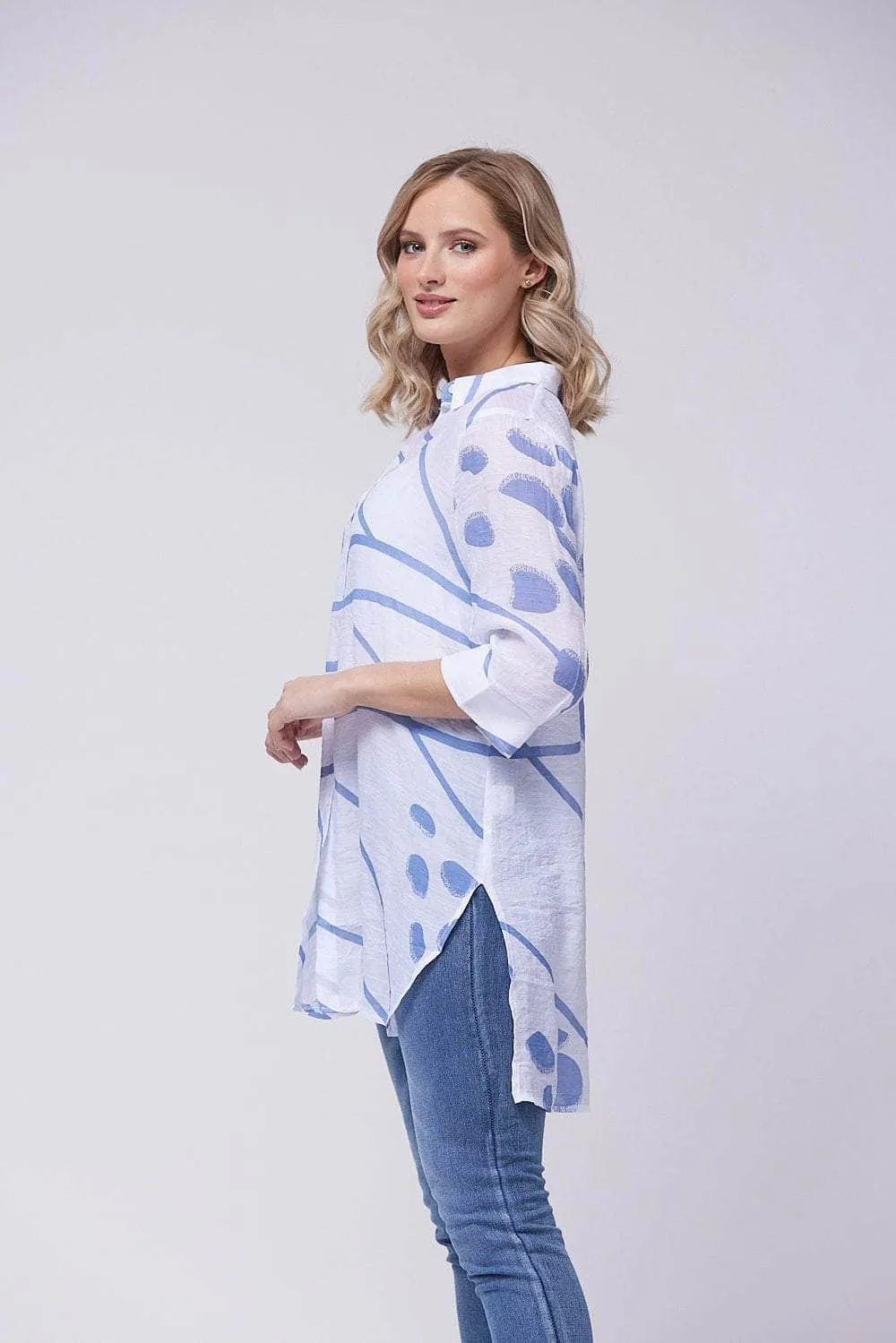 Saloos Breezy Button-Through Shirt