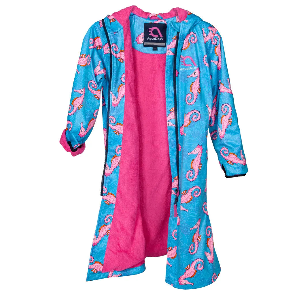 Seahorse Spectacle Swim Parka | Child Unisex