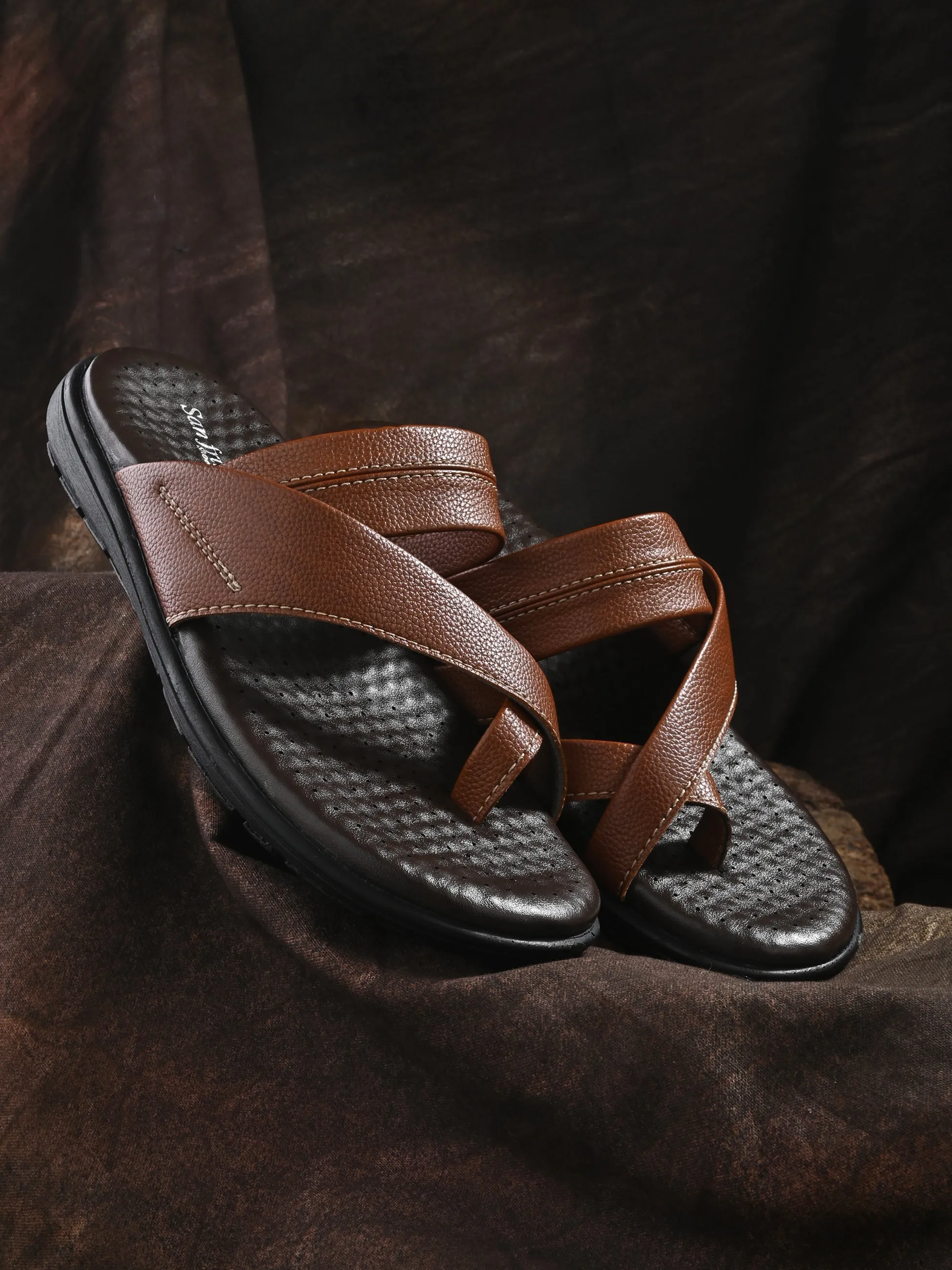 Select Tan Comfort Slippers