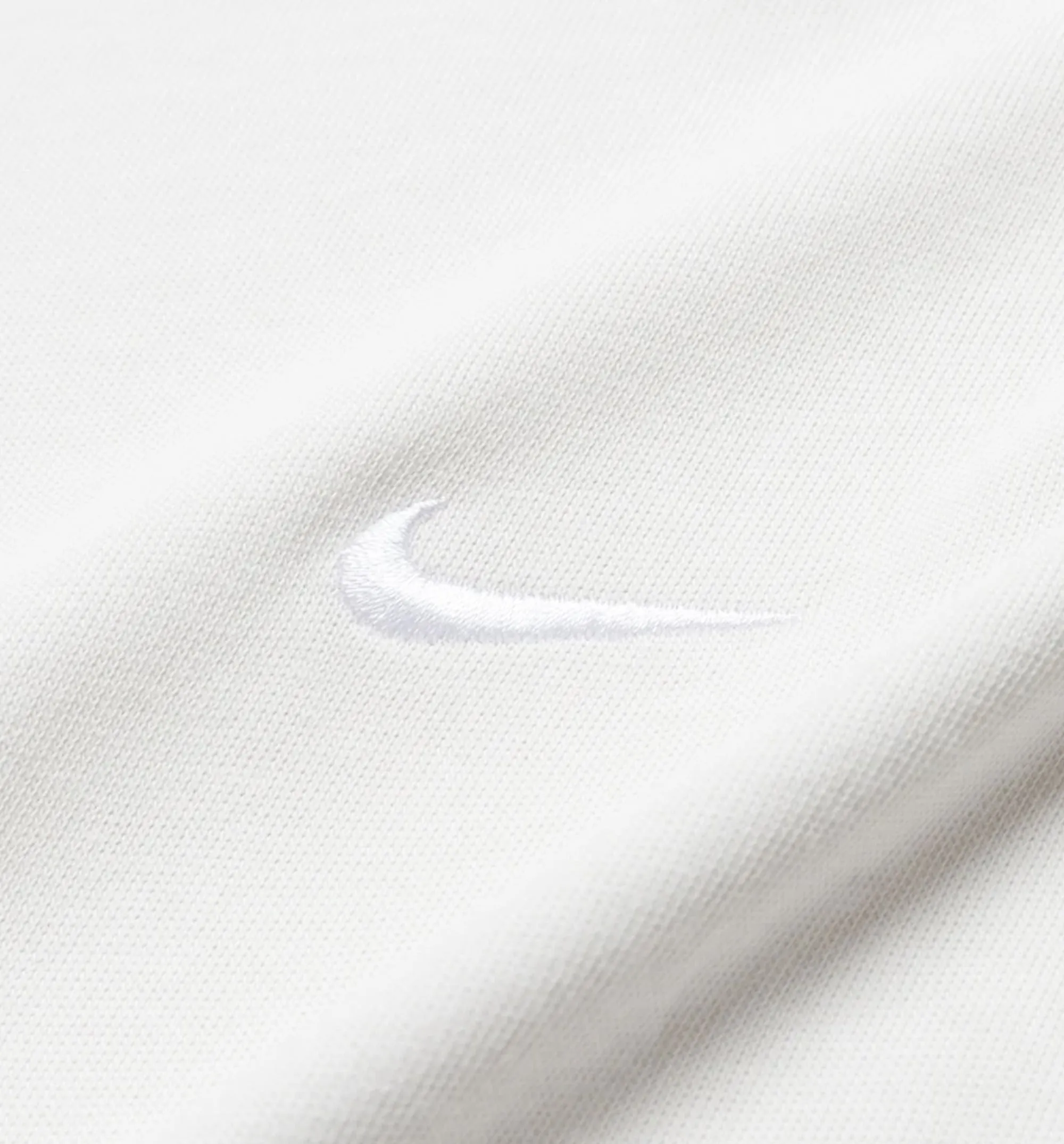 Solo Swoosh Tee Mens Short Sleeve Shirt - White