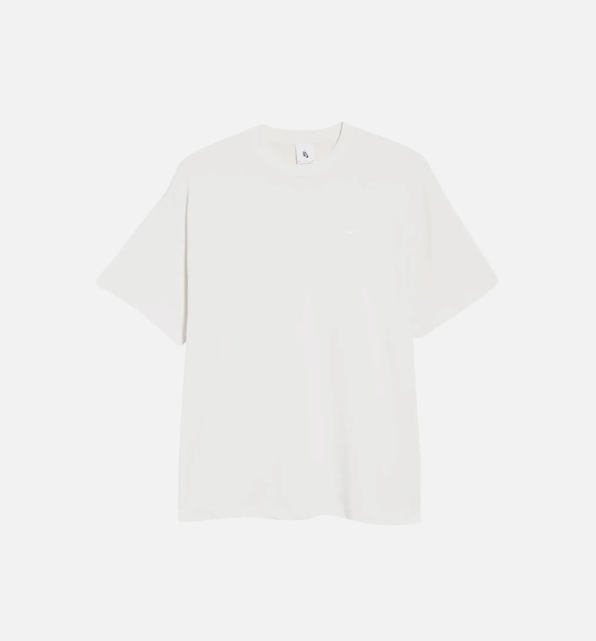 Solo Swoosh Tee Mens Short Sleeve Shirt - White