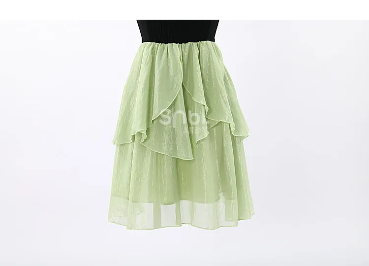 Spring Lovely Flower Girl Green Dress ON622