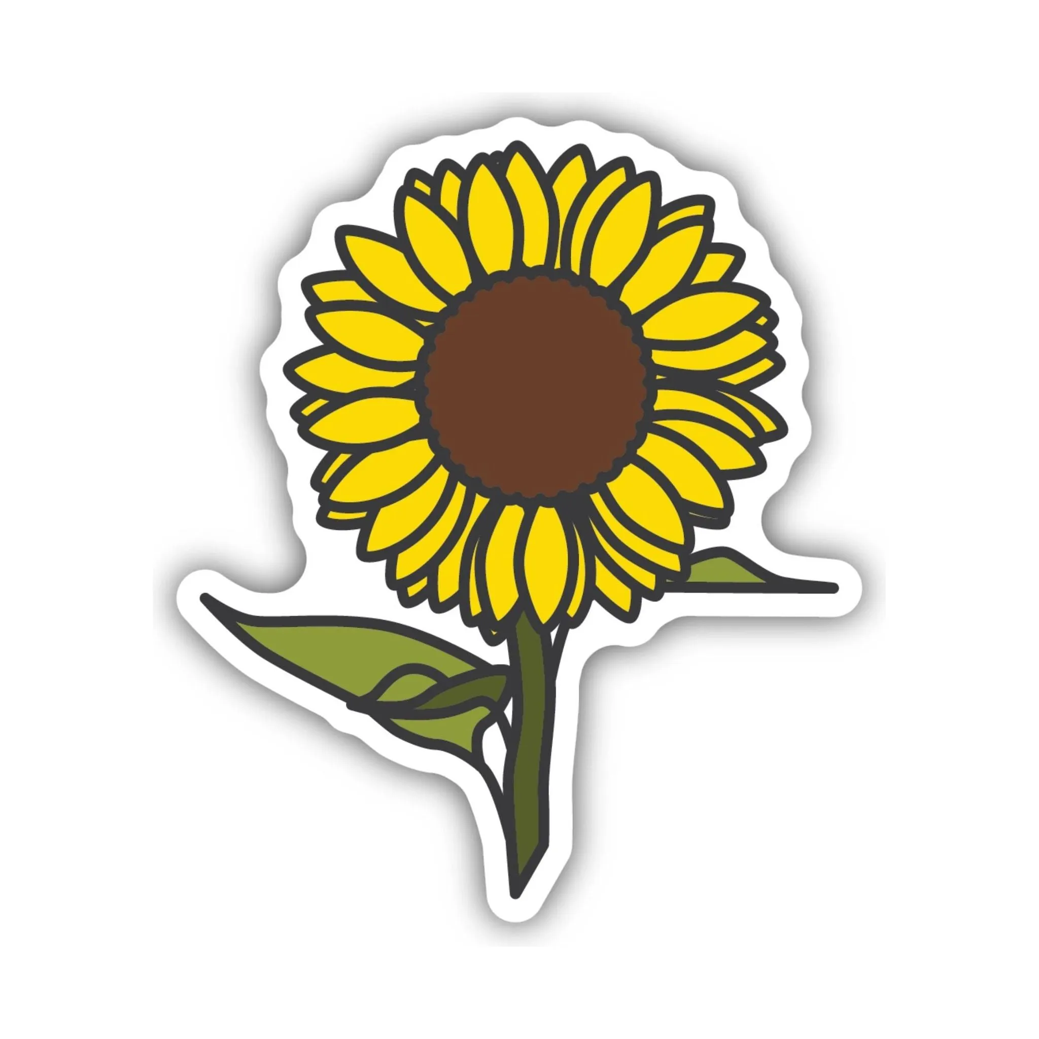 Sticker Northwest Sunflower