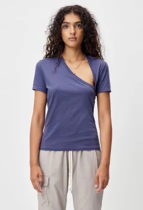 Supima Asymmetrical Tee / Cove