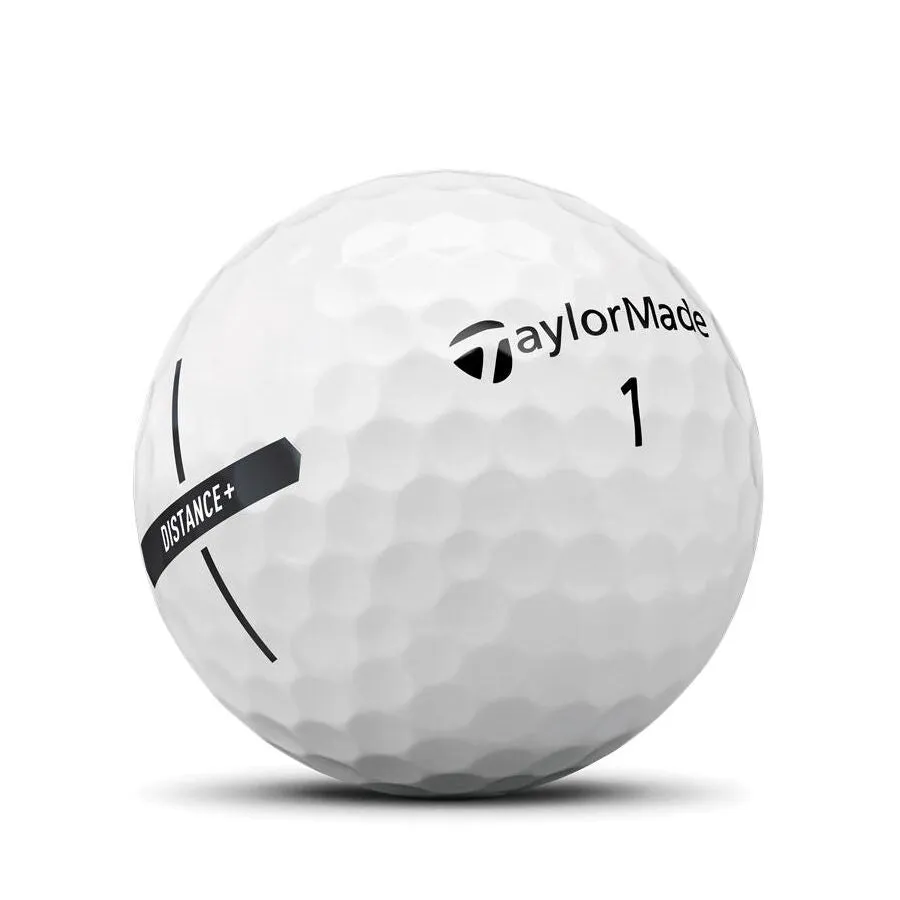 TaylorMade 2021 Distance  Golf Balls 12 Pack White