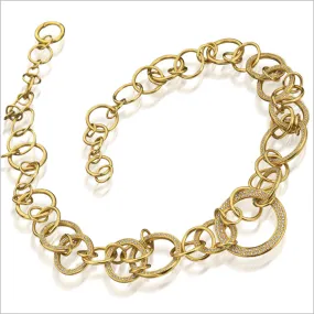 Tempia 18K Yellow Gold & Diamond Necklace