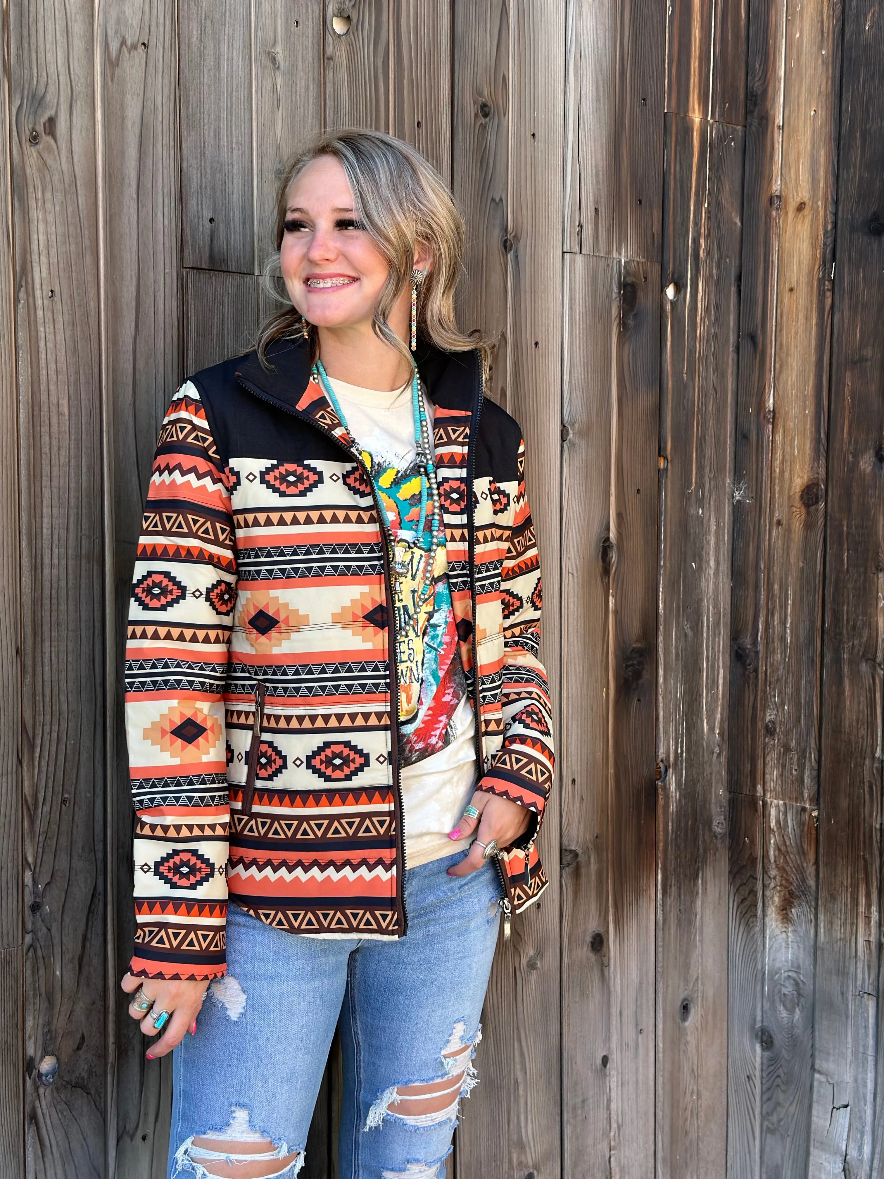 The Beth Dutton Aztec Jacket