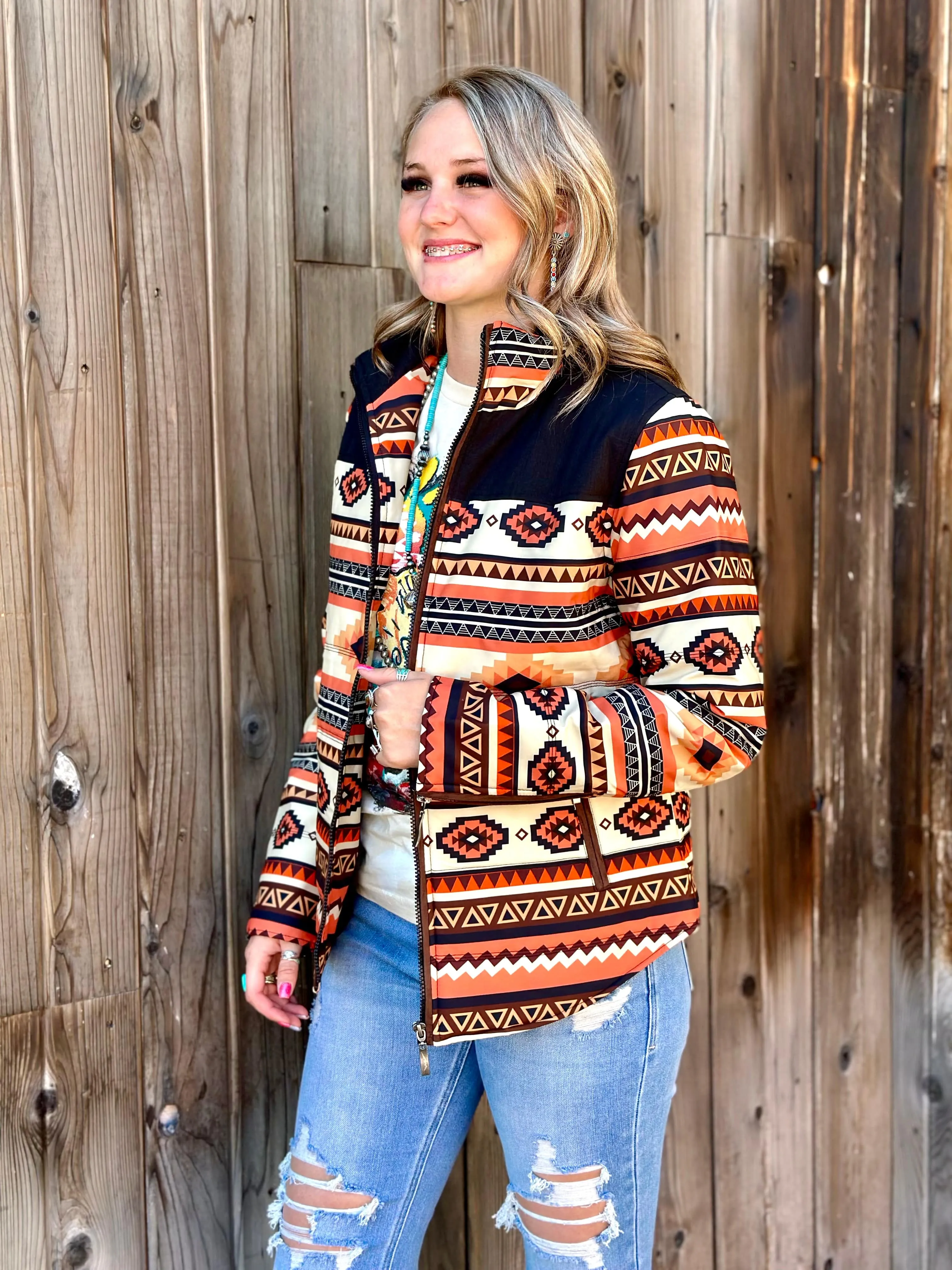 The Beth Dutton Aztec Jacket