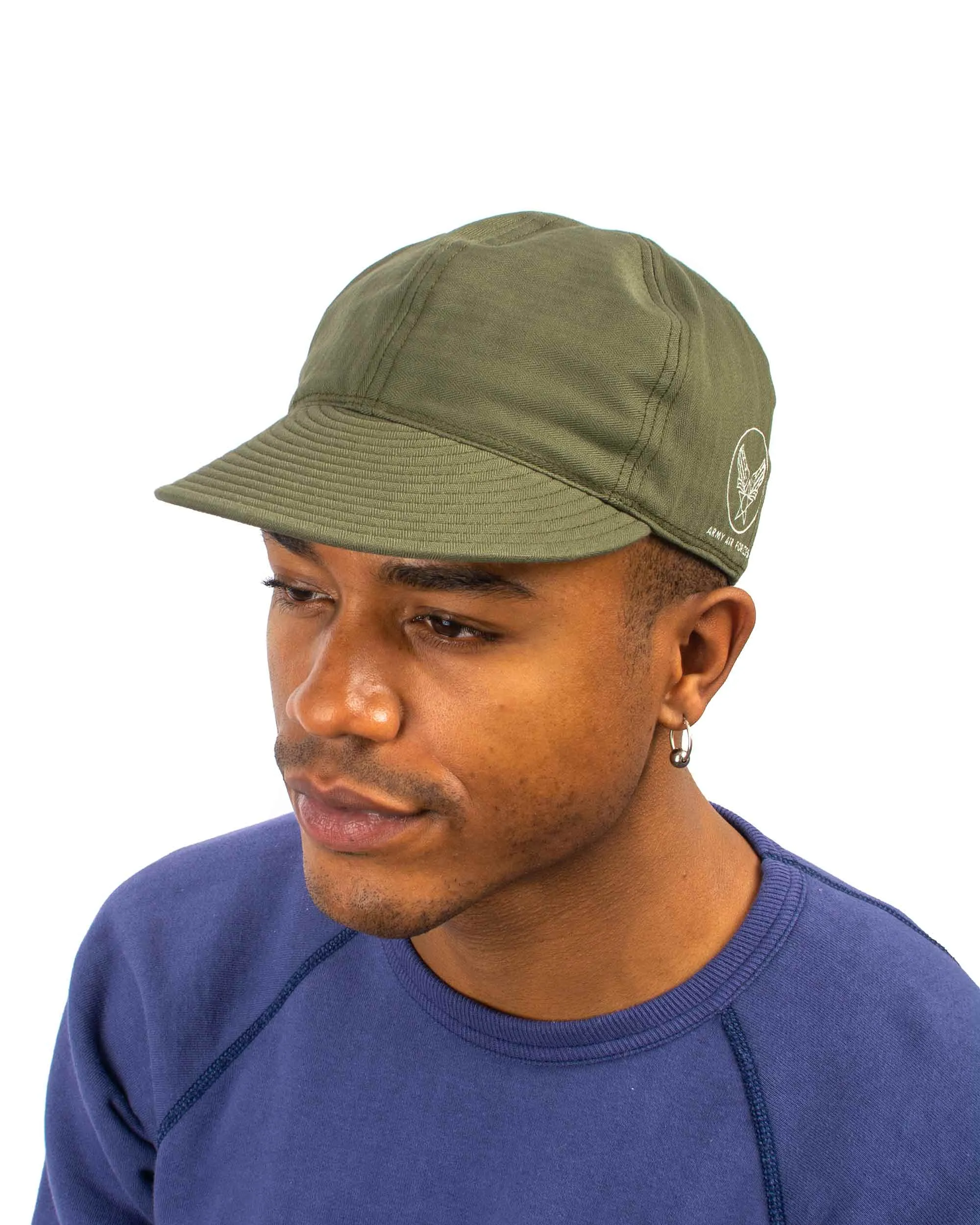 The Real McCoy's MA22001 Type A-3 Cap / Decal Olive